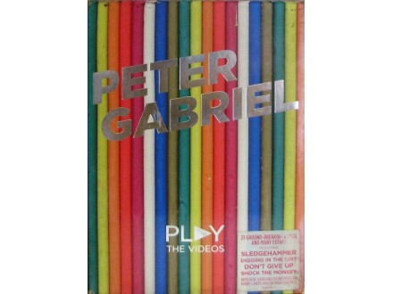 PETER GABRIEL - PLAY THE VIDEOS - DVD