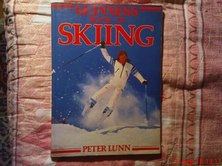 PETER LUNN  -  GUINNESS BOOK  OF  SKIING