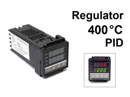PID Termoregulator 400 C - relej - 220V