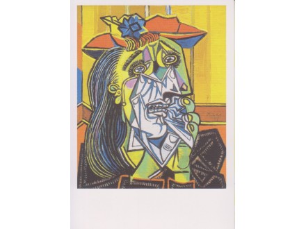 PIKASO / Picasso WEEPING WOMAN 1937 - perfekttttttttt