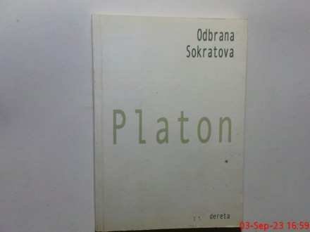 PLATON - ODBRANA SOKRATOVA
