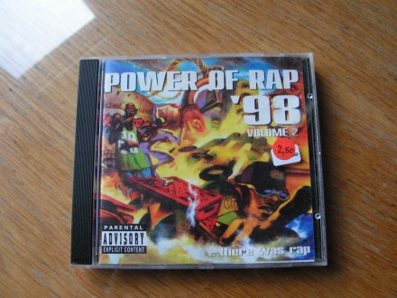 POWER OF RAP &#039;98, VOLUME 2-CD