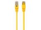 PP22-0.5M/Y Gembird Mrezni kabl FTP Cat5e Patch cord, 0.5m yellow slika 1