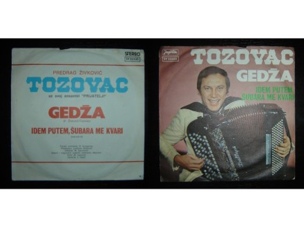 PREDRAG ŽIVKOVIĆ TOZOVAC - Gedža (singl)