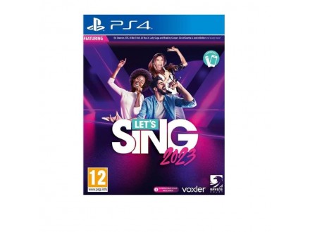 PS4 Let`s Sing 2023