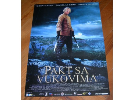Pakt sa vukovima (Samuel Le Bihan) - filmski plakat