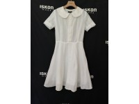 Pamučna letnja haljinica u beloj boji