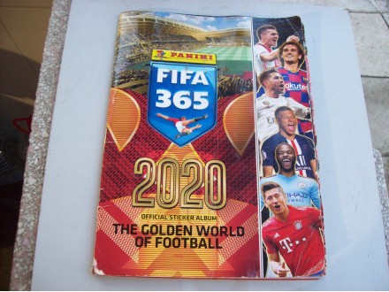 Panini FIFA 365 2020 album The golden world of footbal