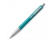 Parker Medium Vector Chrome Trim Point Ballpoint Pen - Emerald/Blue - Parker slika 1