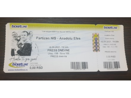 Partizan-Anadolu Efes 16.9.2021