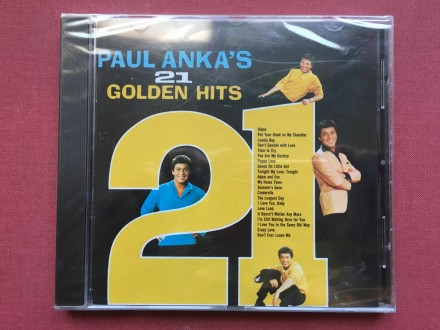 Paul Anka - PAUL ANKA`S 21 GOLDEN HITS