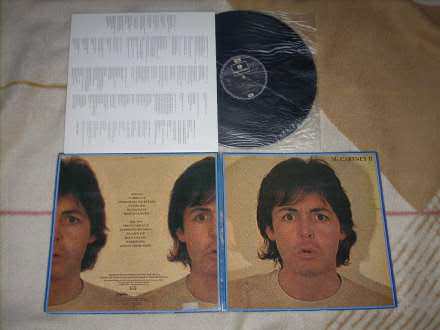 Paul McCartney - McCartney II LP Jugoton 1990.