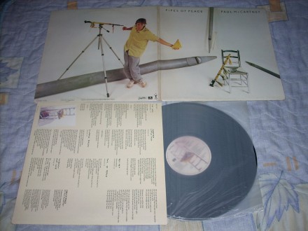 Paul McCartney ‎– Pipes Of Peace LP Jugoton 1983. Ex/ex