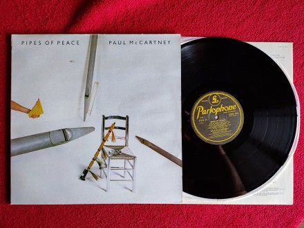 Paul McCartney ‎– Pipes Of Peace / vinil 5 mint *