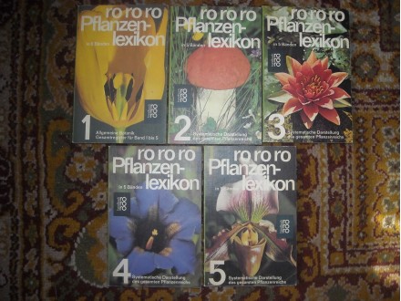 Pflanzenlexikon 1 - 5 ( Enciklopedija biljaka )