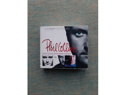Phil Collins Face value/Both sudes/Testify 3 x CD