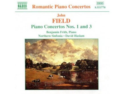 Piano Concertos Nos. 1 And 3, John Field , Benjamin Frith, Northern Sinfonia, David Haslam, CD