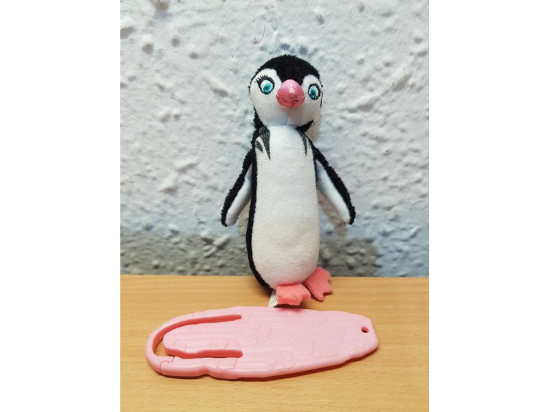 Pingvin na dasci - plisana igracka