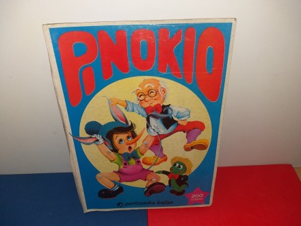 Pinokio, 3D slikovnica, partizanska knjiga