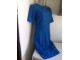 Plava poslovna haljina M slika 2