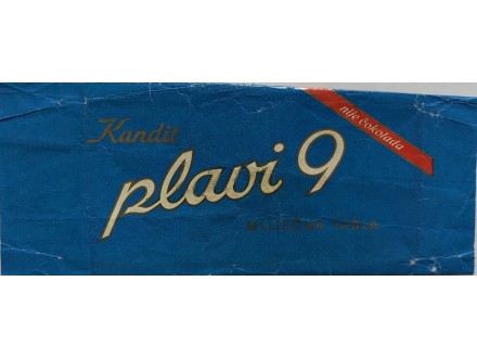 Plavi 9 cokolada Kandit