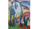 Plavi konj - Franc Mark - magneti za frizider novo slika 1