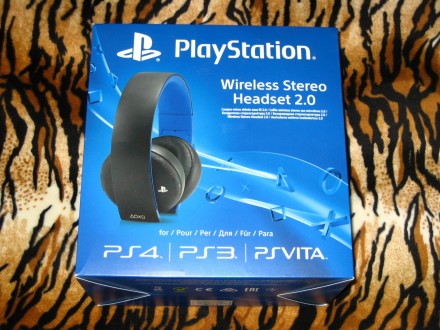 PlayStation Gold Wireless Headset (PS3, PS4, Vita)