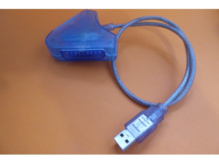 PlayStation na USB konverter adapter kabl za dva igrača