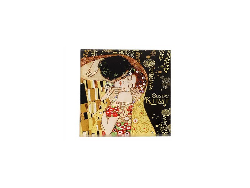 Podmetač - Klimt, The Kiss, glass - Gustav Klimt