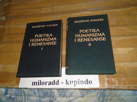 Poetika humanizma i renesanse 1,2 Književni pogledi