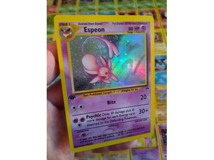 Pokemon karta Espeon sijajuca - Pokemoni karte Espion