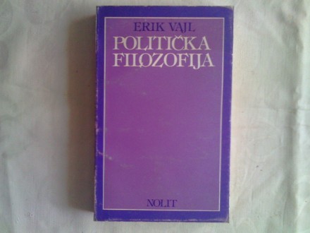 Politička filozofija - Erik Vajl