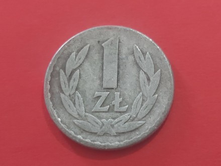 Poljska  - 1 zlotych 1965 god