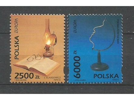 Poljska 1994. EVROPA CEPT cista serija
