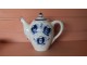 Porcelanski Ruski čajnik GZHEL ručno oslikan slika 1