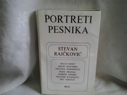 Portreti pesnika Stevan Raičković