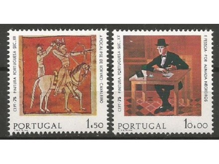 Portugal,Europa CEPT 1975.,čisto