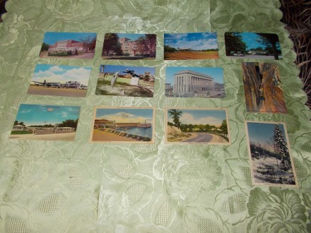 Post Card - kolekcija razglednica iz 1940-ih - SAD