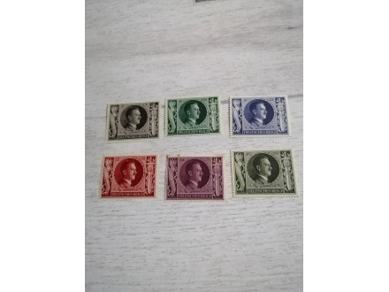 Poštanske marke - Hitler Deutsches Reich - 6 k (serija)