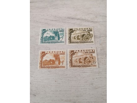 Poštanske marke - Paragvaj - 4 komada(serija)