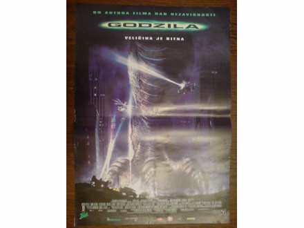 Poster: Godzilla - originalni bioskopski poster