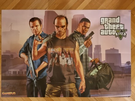 Poster Grand Theft Auto V #2 - (LG)