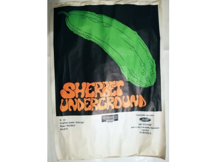 Poster: Sherbet Underground - originalni najavni plakat