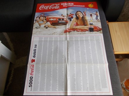 Poster (dvostrani) - Coca Cola