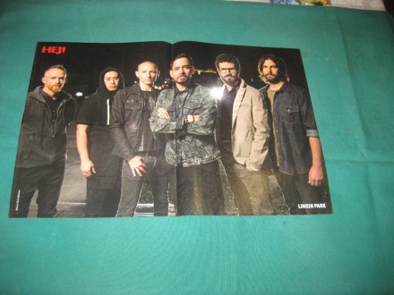 Poster (dvostrani) Linkin Park, Avicii, Bella Thorne