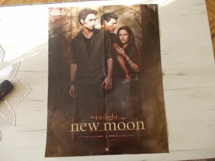 Poster dvostrani New Moon The Twilinght/Novak Đokovic