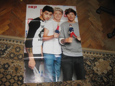 Poster (dvostrani) One Direction, Austin Mahone, The Wa