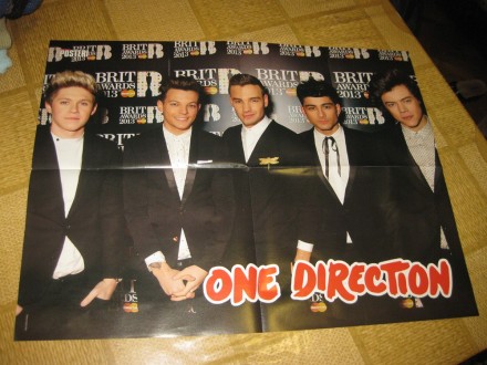 Poster (dvostrani) One Direction, The Vampire Diares