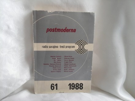 Postmoderna Treći program radio Sarajevo 61 1988