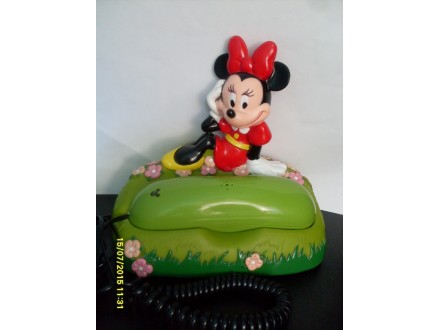 Pravi Minnie Mouse telefon (original Disney)